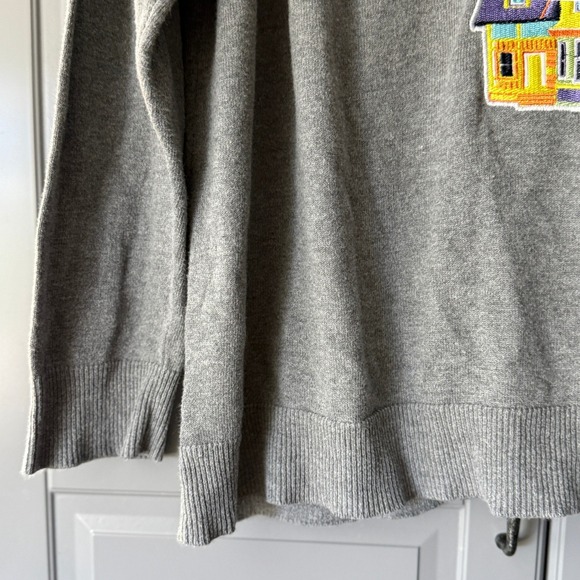 Torrid Disney Pixar Up Embroidered Dug Button Cardigan Sweater, Gray, 3 (22/24) - Picture 9 of 12